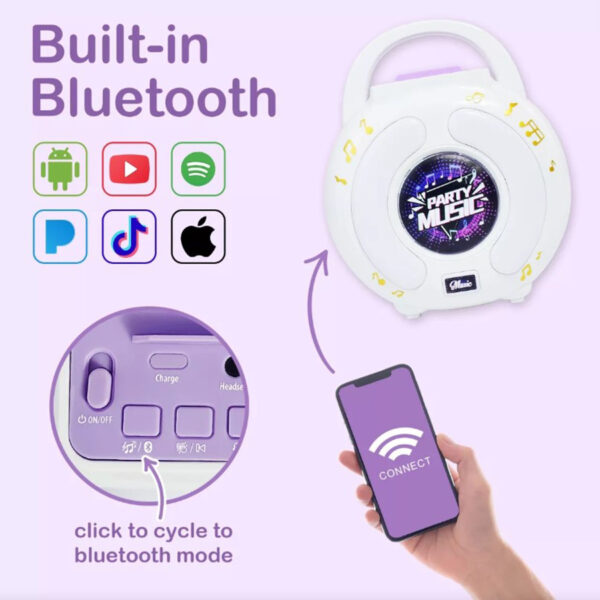Детский игрушечный караоке MUSIC SOUND BOX — изображение 4