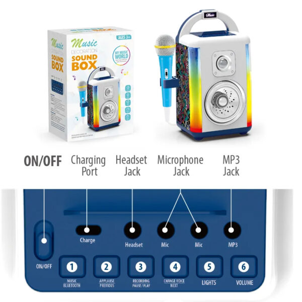 Многофункциональный динамик Music SOUND BOX — изображение 4
