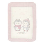Мягкий зимний детский плед 80*110 cm Love Pingus Pink