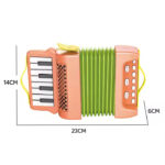 Instrument muzical pentru copii ACORDION, in sortiment. - imagine 4