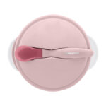 Castron cu lingurița termo, Pink - imagine 2