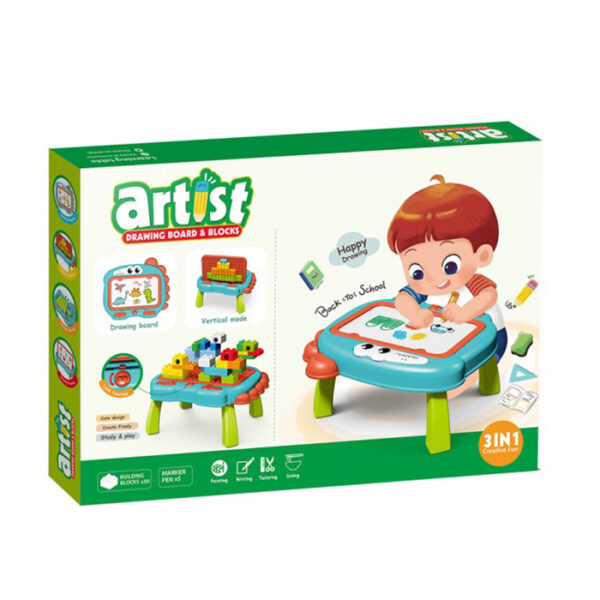 Развивающий столик для игр и рисования ARTIST — изображение 3