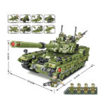 Конструктор БОЕВОЙ ТАНК, 1190 дет. — изображение 2