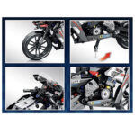 Конструктор мотоцикл JIQILE MOTORCYCLE, 486 дет. — изображение 3