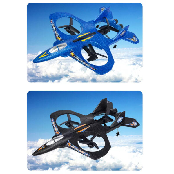 Avion de lupta cu telecomanda, functii drona - imagine 2