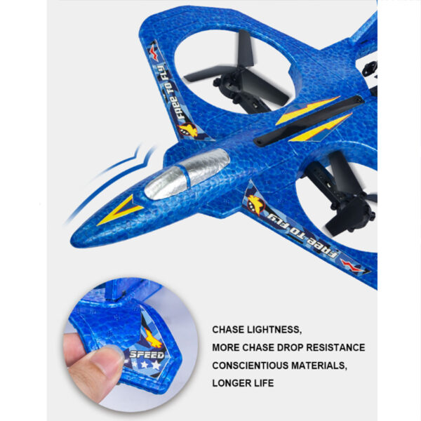 Avion de lupta cu telecomanda, functii drona - imagine 7