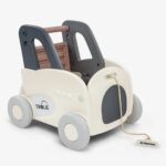 Cărucior-antemergator Kikkaboo 4 în 1 TROLIE 2 Beige