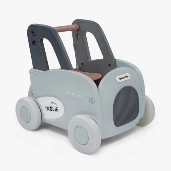 Cărucior-antemergator Kikkaboo 4 în 1 TROLIE 2 Grey - imagine 4