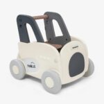 Cărucior-antemergator Kikkaboo 4 în 1 TROLIE 2 Beige - imagine 3