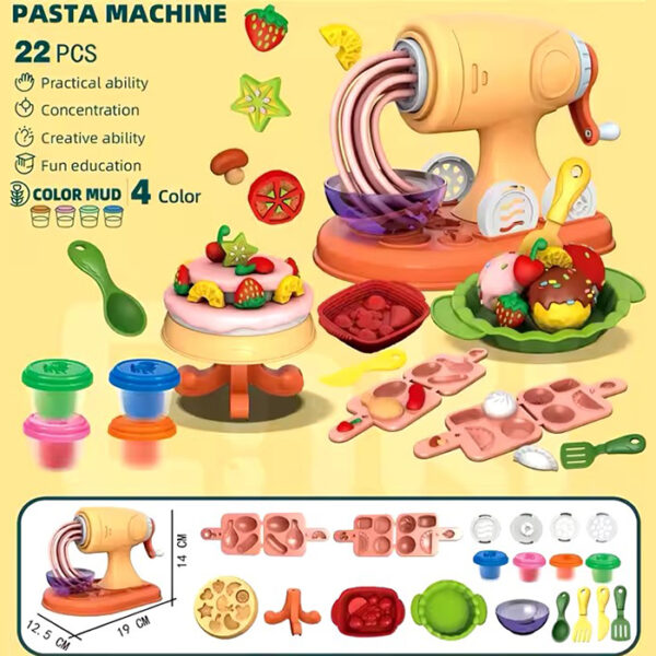 Набор теста для лепки Enki PASTA MACHINE — изображение 2