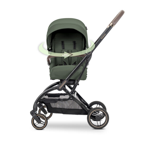 Carucior reversibil  360° Lorelli MAKAYA Green - imagine 2