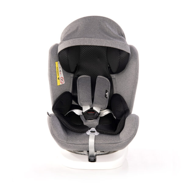 Scaun auto 0-36 kg Lorelli LUSSO Isofix Grey - imagine 2
