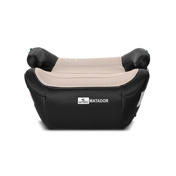 Scaun auto buster 125-150 cm Lorelli MATADOR i-SIZE ISOFIX Beige - imagine 2