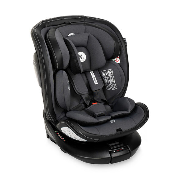 Автокресло 40-150 см Lorelli ESTATE i-SIZE ISOFIX Grey — изображение 4