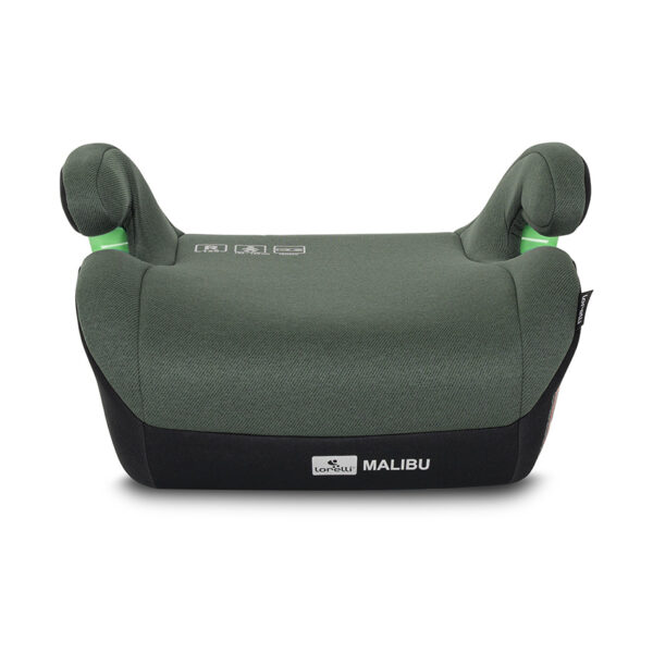 Scaun auto buster 125-150 cm Lorelli MALIBU i-SIZE ISOFIX Green - imagine 2