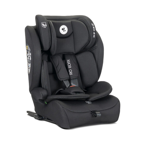 Автокресло 76-150 см Lorelli RIO i-SIZE ISOFIX Black — изображение 2