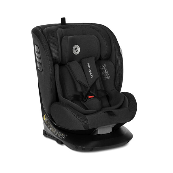 Scaun auto 40-150 cm Lorelli MONZA i-SIZE ISOFIX Black - imagine 2