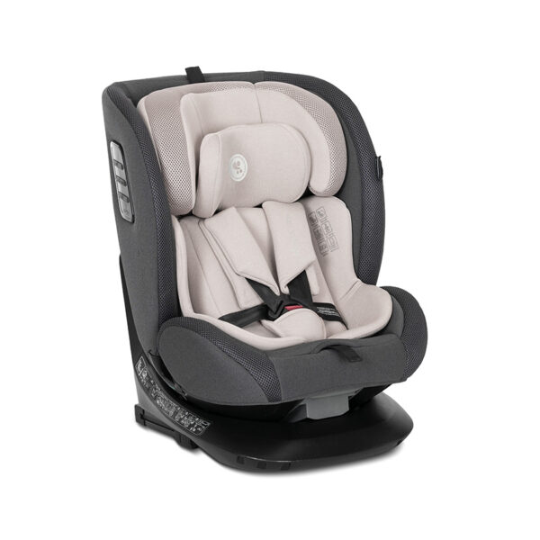 Scaun auto 40-150 cm Lorelli MONZA i-SIZE ISOFIX Beige - imagine 2