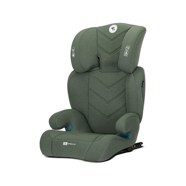 Scaun auto 100-150 сm Lorelli SPEED GT i-SIZE Isofix Green - imagine 3