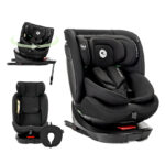 Scaun auto 40-150 cm Lorelli CONCORD PRO i-SIZE Isofix Black + pernuta de calatorie - imagine 7