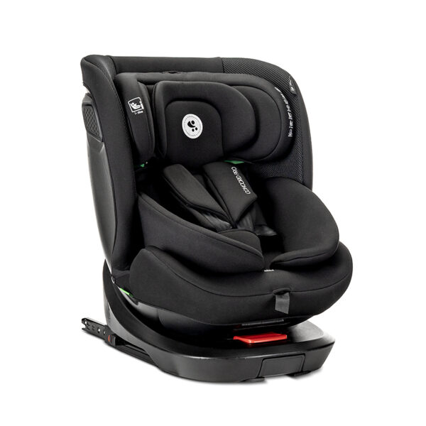 Scaun auto 40-150 cm Lorelli CONCORD PRO i-SIZE Isofix Black + pernuta de calatorie - imagine 4
