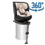 Автокресло 40-150 см Lorelli CONCORD PRO i-SIZE Isofix Beige + дорожная подушка