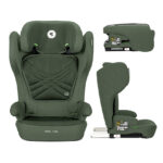 Scaun auto pliabil 100-150 сm Lorelli RIGEL i-SIZE ISOFIX Green - imagine 3