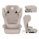Scaun auto pliabil 100-150 сm Lorelli RIGEL i-SIZE ISOFIX Beige - imagine 3