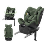 Scaun auto 40-150 cm Lorelli PERSEUS i-SIZE ISOFIX Green - imagine 5