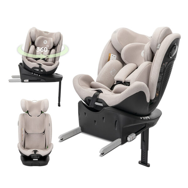Scaun auto 40-150 cm Lorelli PERSEUS i-SIZE ISOFIX Beige - imagine 5