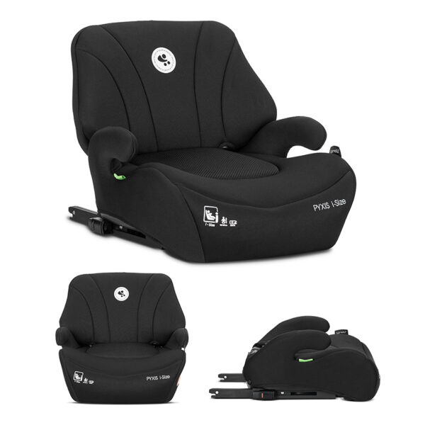 Scaun auto buster 125-150 cm Lorelli PYXIS Isofix Black - imagine 4