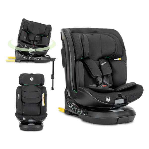 Автокресло 40-150 см Lorelli SOLARIS i-SIZE Isofix Black — изображение 7