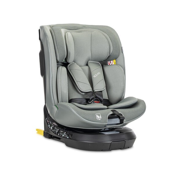 Scaun auto 40-150 cm Lorelli SOLARIS i-SIZE Isofix Green - imagine 5