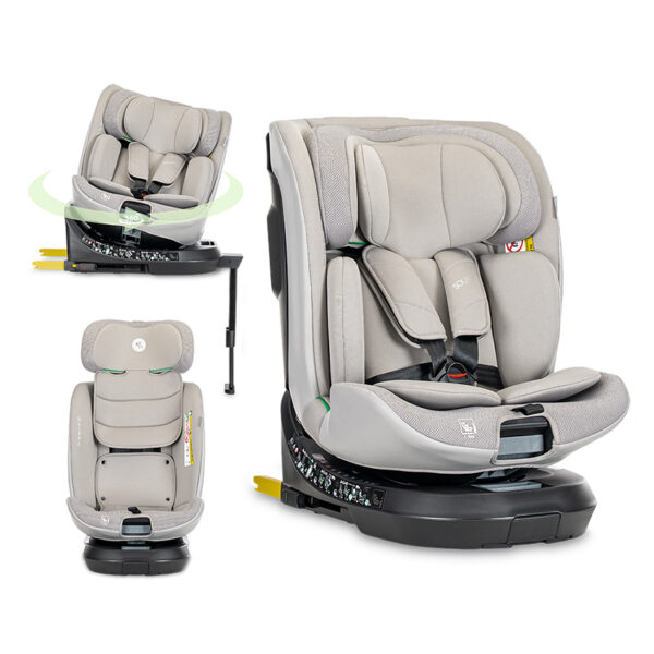 Автокресло 40-150 см Lorelli SOLARIS i-SIZE Isofix Grey — изображение 7