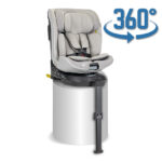 Автокресло 40-150 см Lorelli SOLARIS i-SIZE Isofix Grey