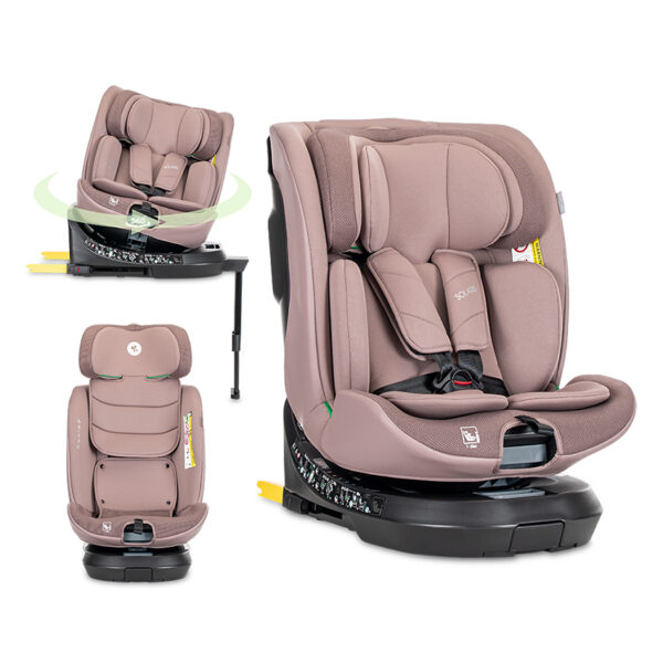 Автокресло 40-150 см Lorelli SOLARIS i-SIZE Isofix Pink — изображение 7
