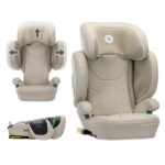 Автокресло складное 100-150 см Lorelli GROWGO i-SIZE ISOFIX Beige — изображение 4