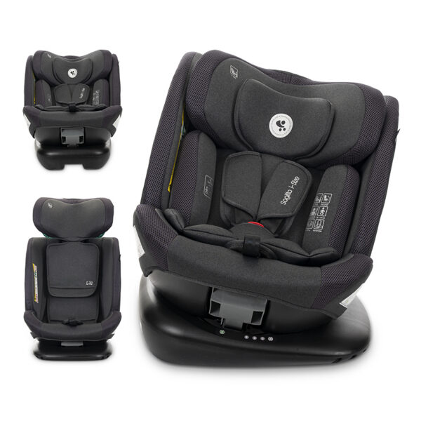Scaun auto 40-150 cm Lorelli SAGITTA i-SIZE Black - imagine 8