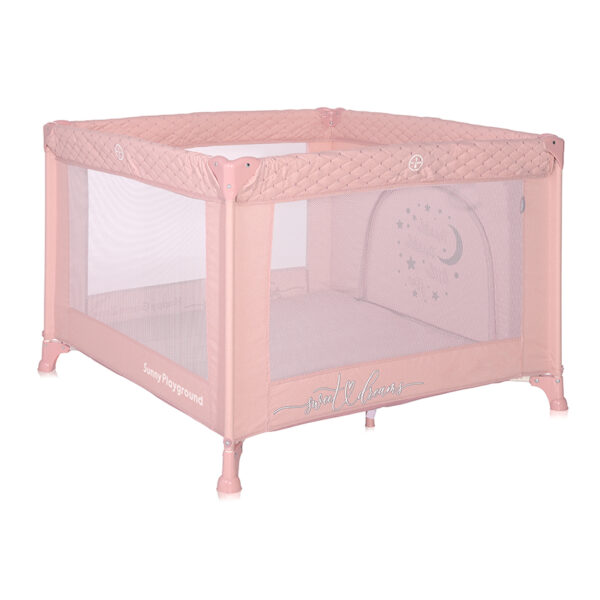 Манеж детский Lorelli SUNNY PLAYGROUND Mellow Rose STAR — изображение 3