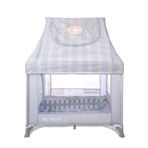 Tarc de joaca tip casuta Lorelli MY PLACE Grey - imagine 2