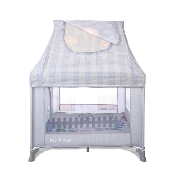 Tarc de joaca tip casuta Lorelli MY PLACE Grey - imagine 3