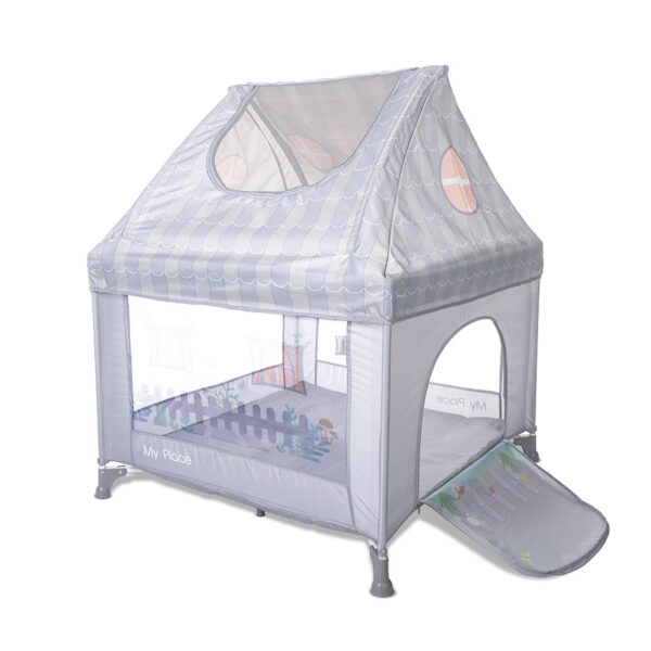Tarc de joaca tip casuta Lorelli MY PLACE Grey - imagine 4