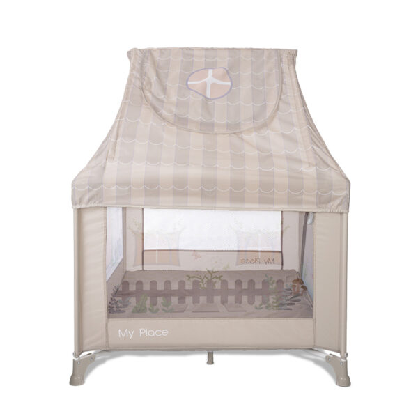 Tarc de joaca tip casuta Lorelli MY PLACE Beige - imagine 2