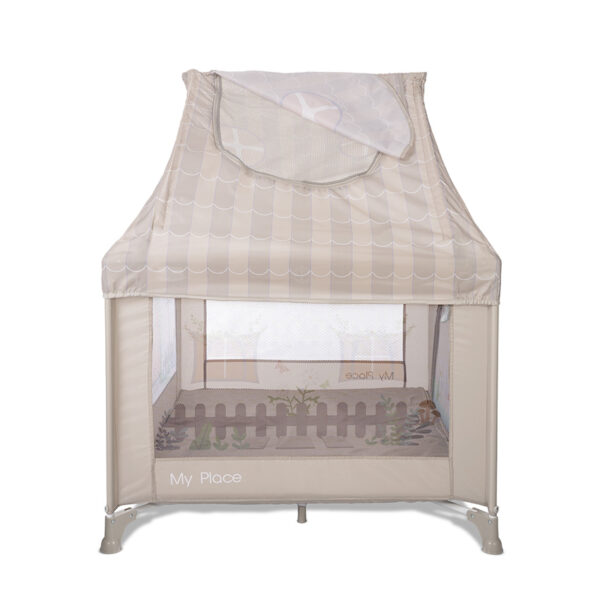 Tarc de joaca tip casuta Lorelli MY PLACE Beige - imagine 3