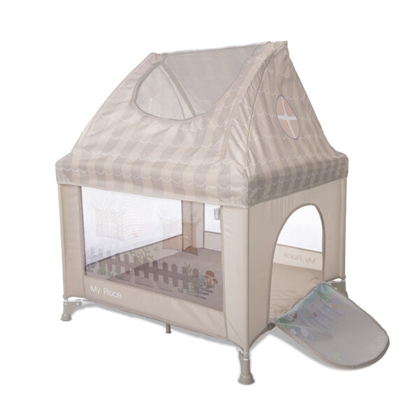Tarc de joaca tip casuta Lorelli MY PLACE Beige - imagine 4