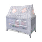 Кровать-манеж с крышей Lorelli SWEET HOME 2 Grey