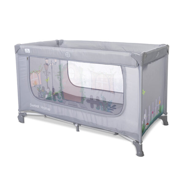 Кровать-манеж с крышей Lorelli SWEET HOME 2 Grey — изображение 11