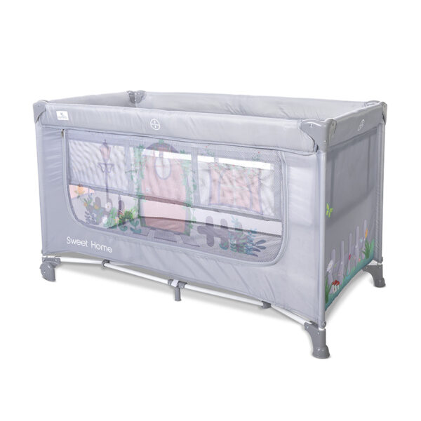 Кровать-манеж с крышей Lorelli SWEET HOME 2 Grey — изображение 4