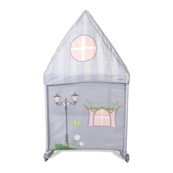 Кровать-манеж с крышей Lorelli SWEET HOME 2 Grey — изображение 6