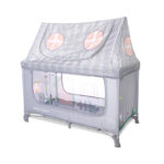 Кровать-манеж с крышей Lorelli SWEET HOME 2 Grey — изображение 8